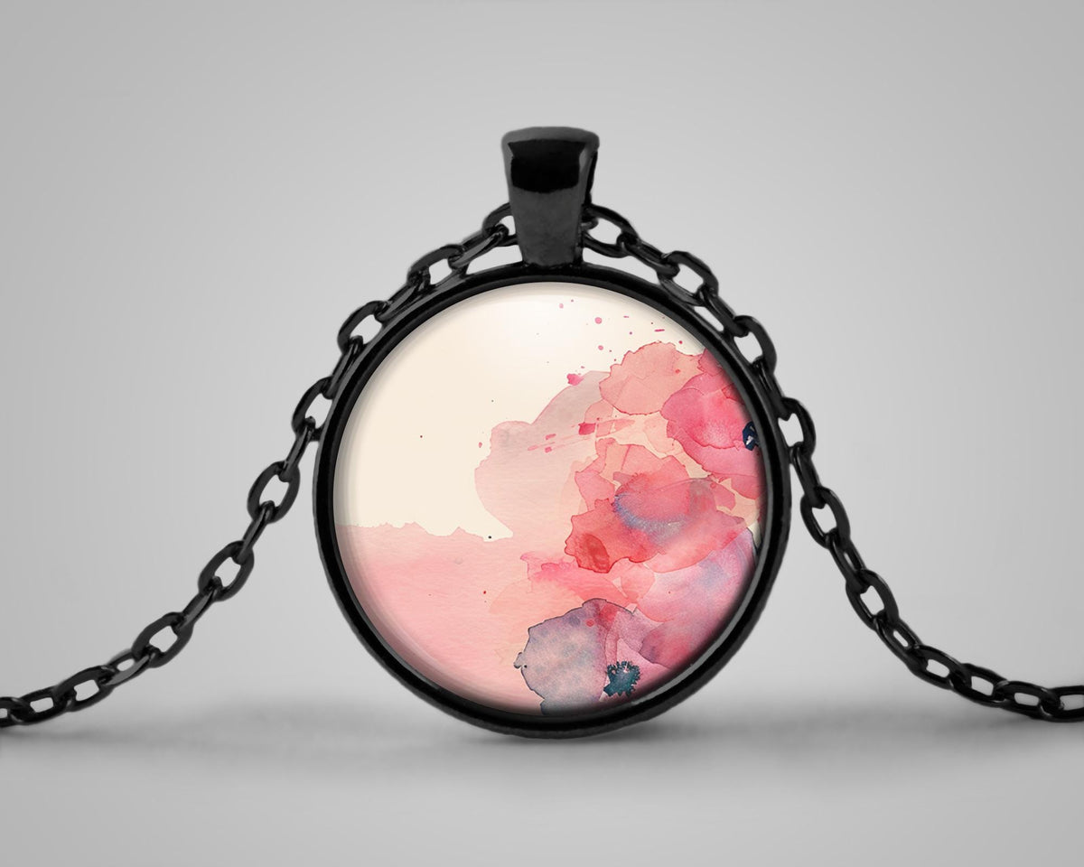 Blush Pink Floral Watercolor Background, Digital Download