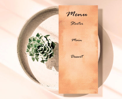 Warm Brown Watercolor Background, Digital Download