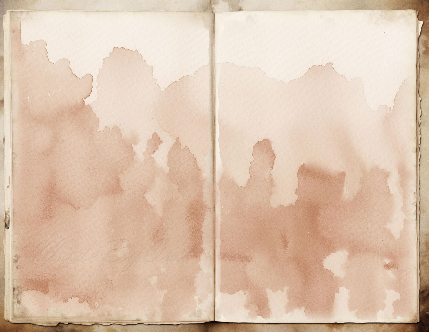 Neutral Watercolor Digital Background, Beige Printable Download
