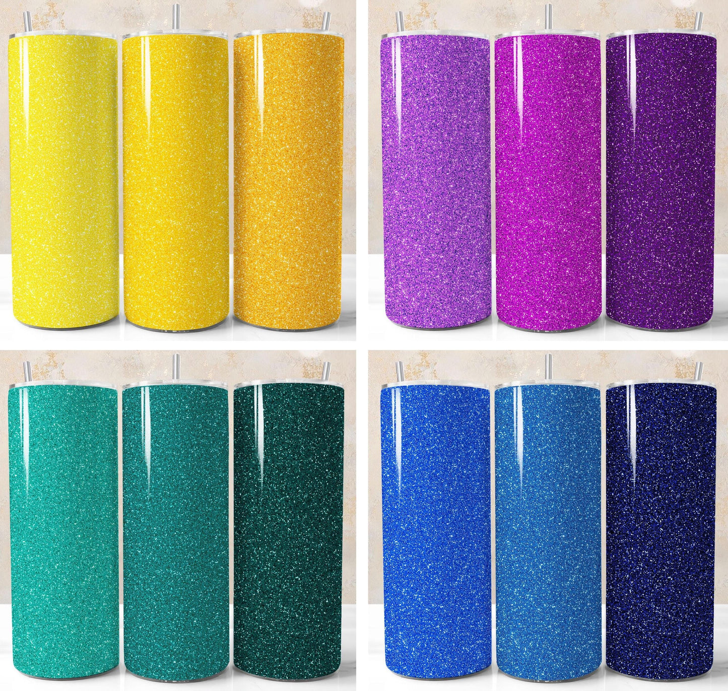 100 Glitter Seamless Patterns Mega-bundle, Glitter Textures & Backgrounds