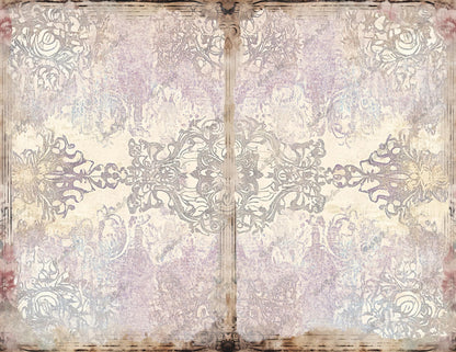 Victorian Textured Patterns, Distressed Victorian Junk Journal Paper