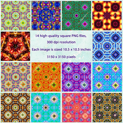Mandala Wind Spinner Sublimation Design Bundle, Download PNGs