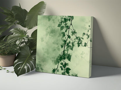 Sage Green Floral Tileable Patterns, Watercolor Flower Backgrounds