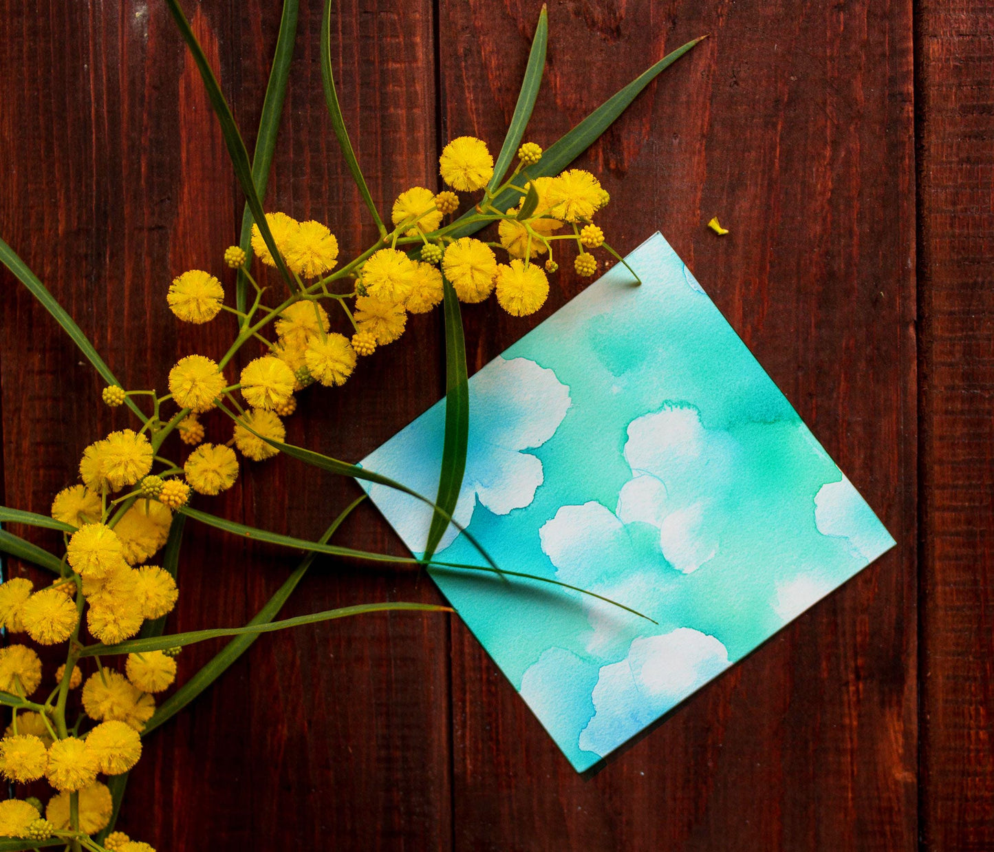 Turquoise Watercolor Background, Abstract Texture, Digital Download