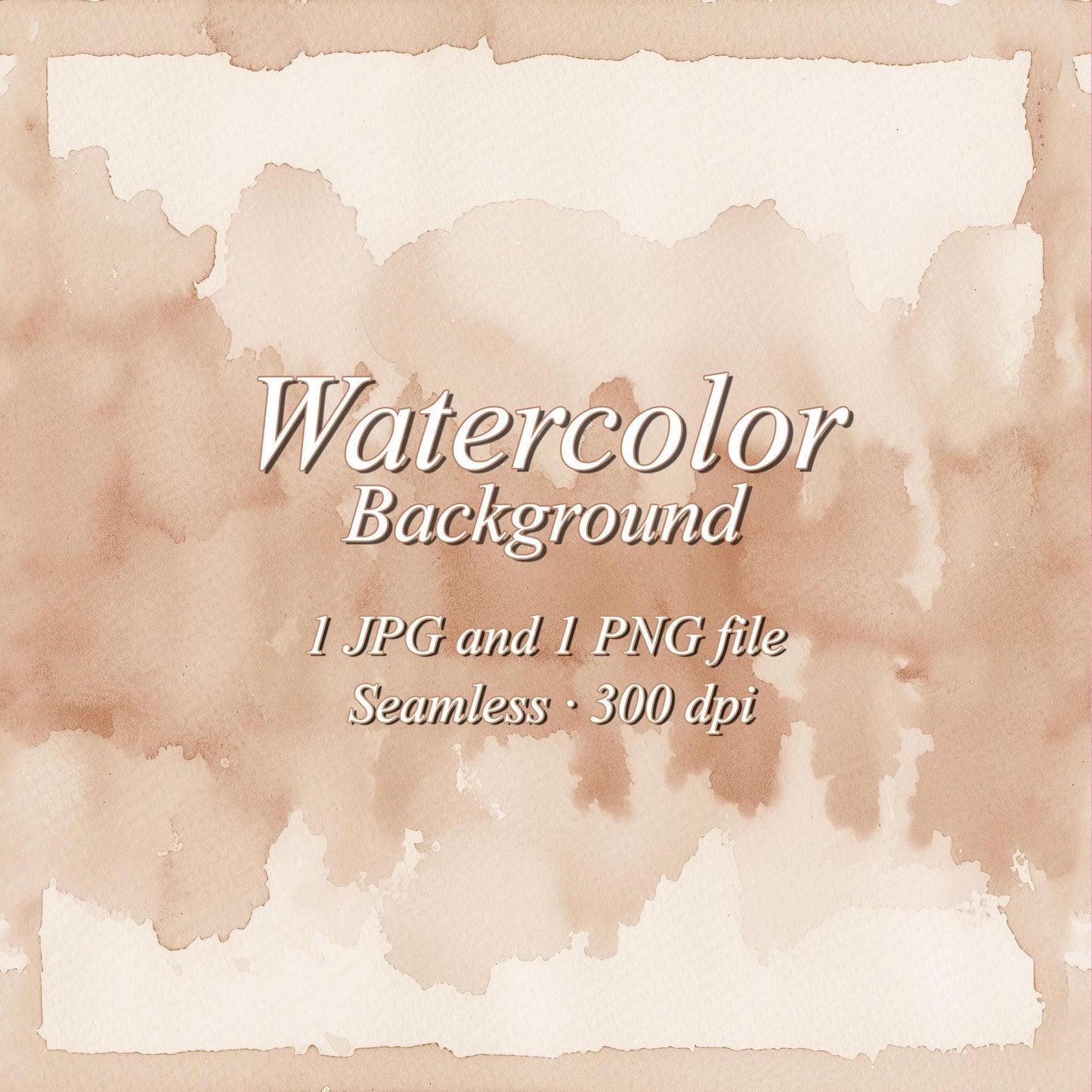 Neutral Beige watercolor background, printable digital download