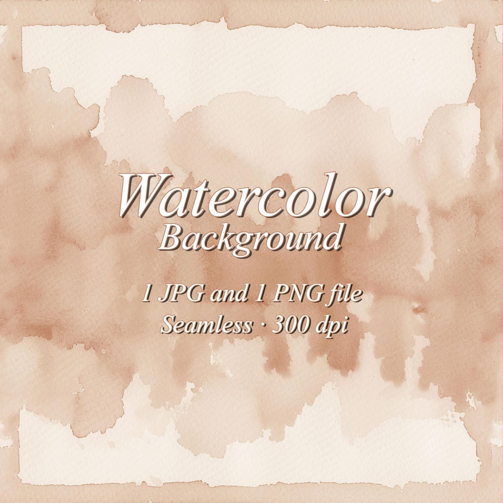 Neutral Beige watercolor background, printable digital download