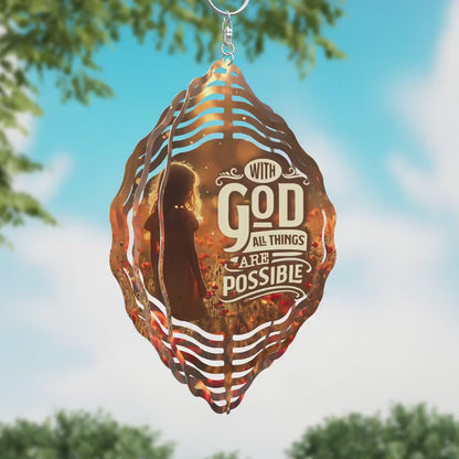 Christian Wind Spinner Design Bundle – Sublimation PNG Download