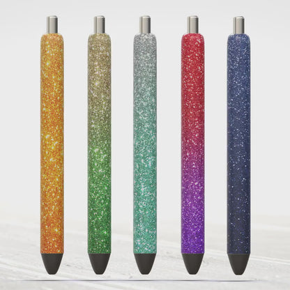 Glitter Ombre Pen Wraps Bundle – 70 Sublimation Designs