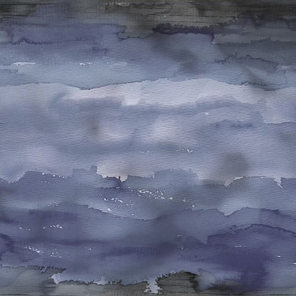 Navy Blue Watercolor Background, Seamless Digital Download